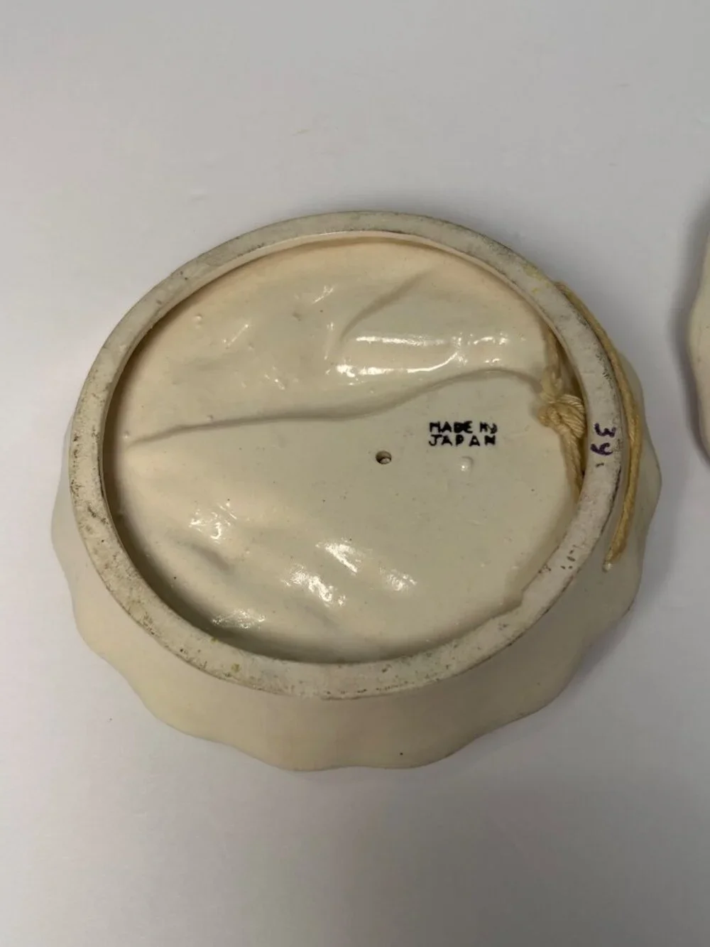 VTG Ceramic Corn Wall Plates Set of 2 Made In Japan Collectible Farmhouse